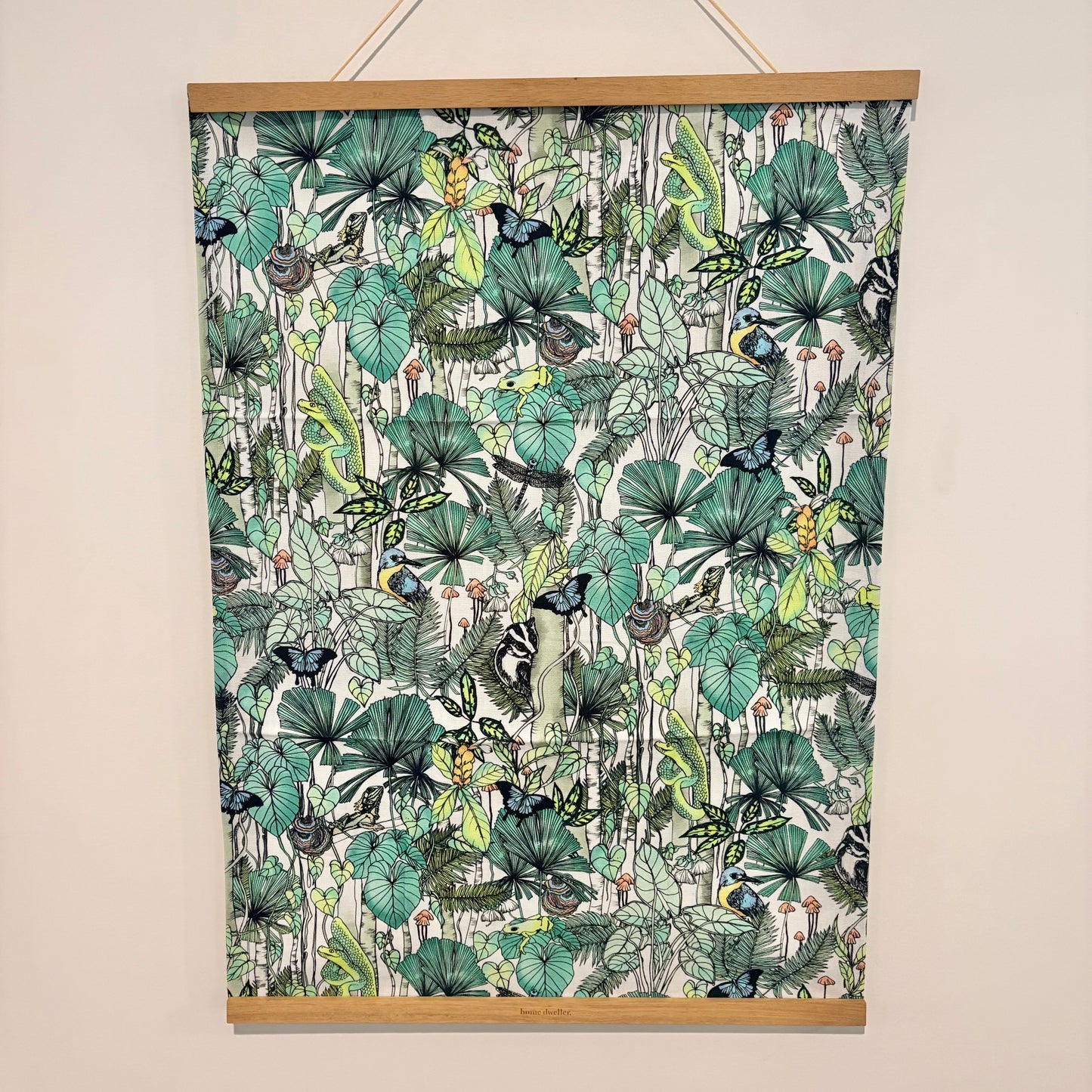 THE SCENIC ROUTE - "DAINTREE"- Cotton Art Tea Towel