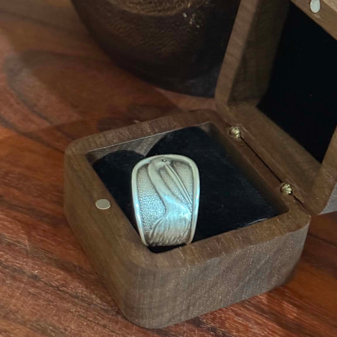 MOLLY MADE - "Dr. Stork" Spoon Handle Ring