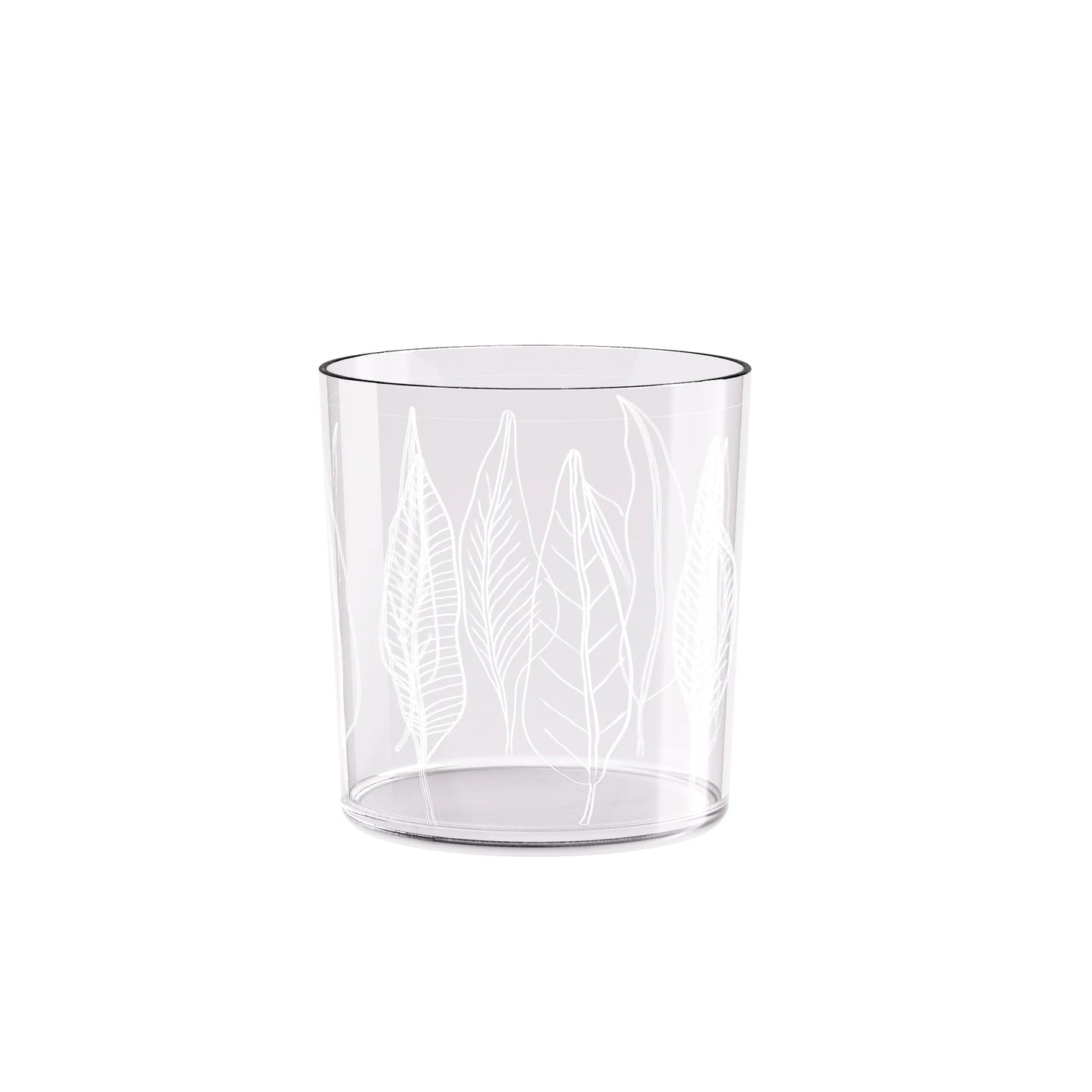 ROBERT GORDON POTTERY - "Gum Leaves" Haven Glass Tumbler