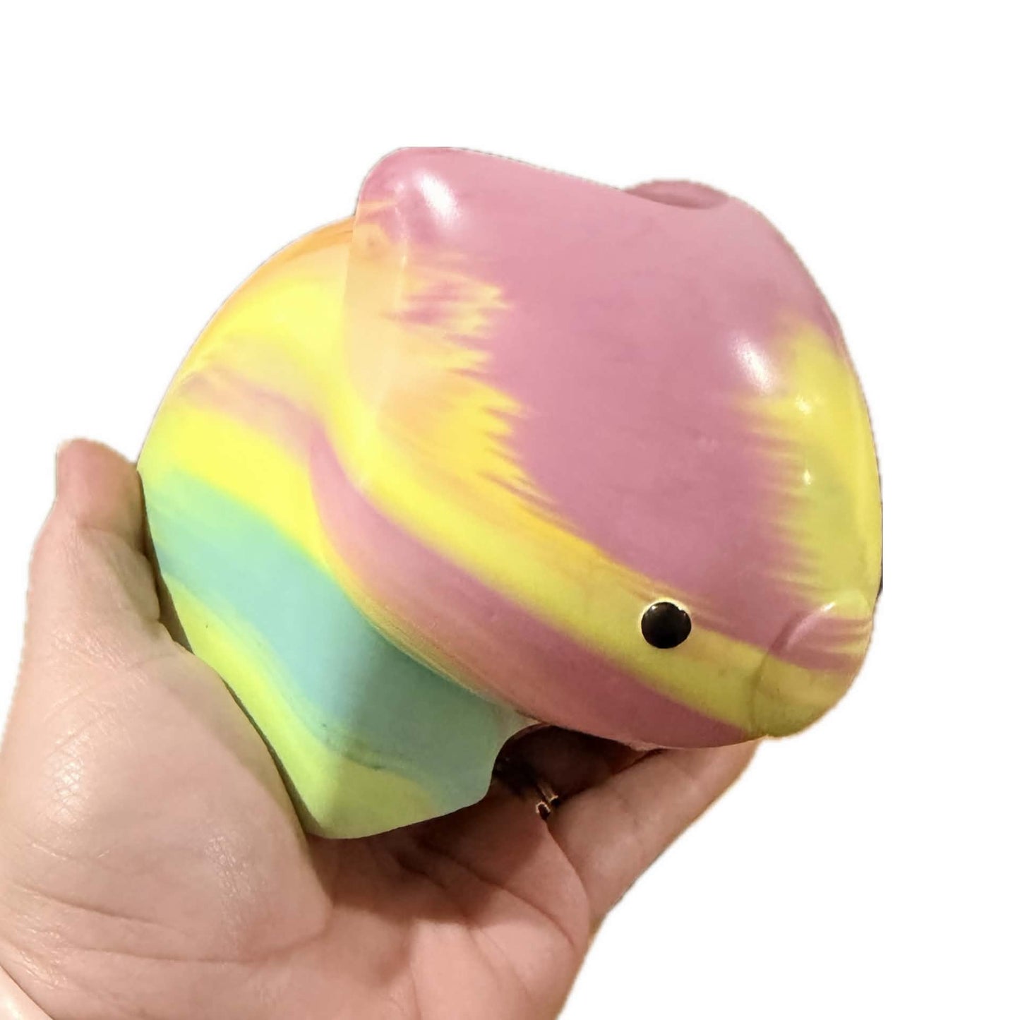 PETE CROMER - RESIN WOMBAT - Colourful #1 - Bubblegum