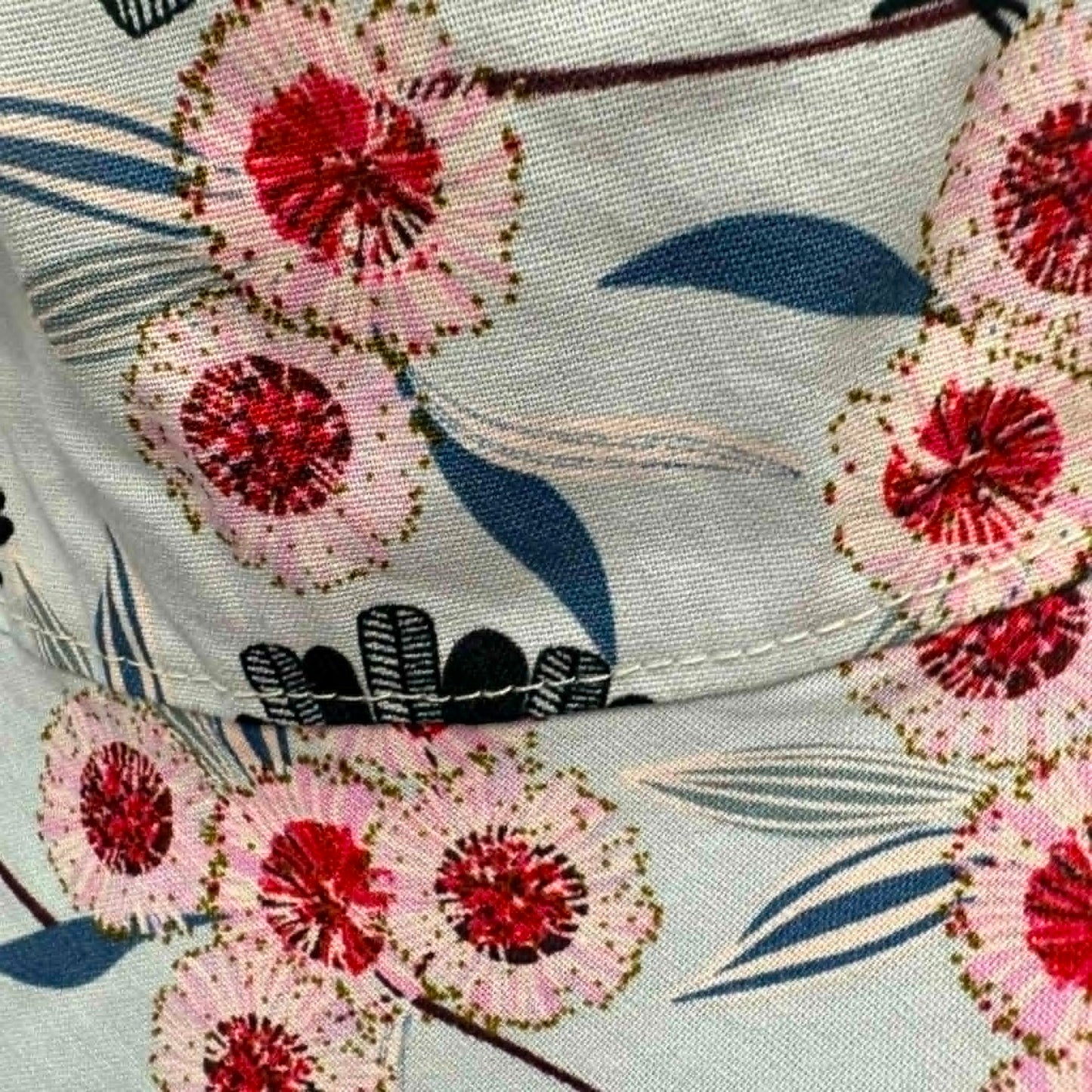 Teacups n Quilts - Willy Wagtail Jocelyn Proust Fabric Hat-Adult Size