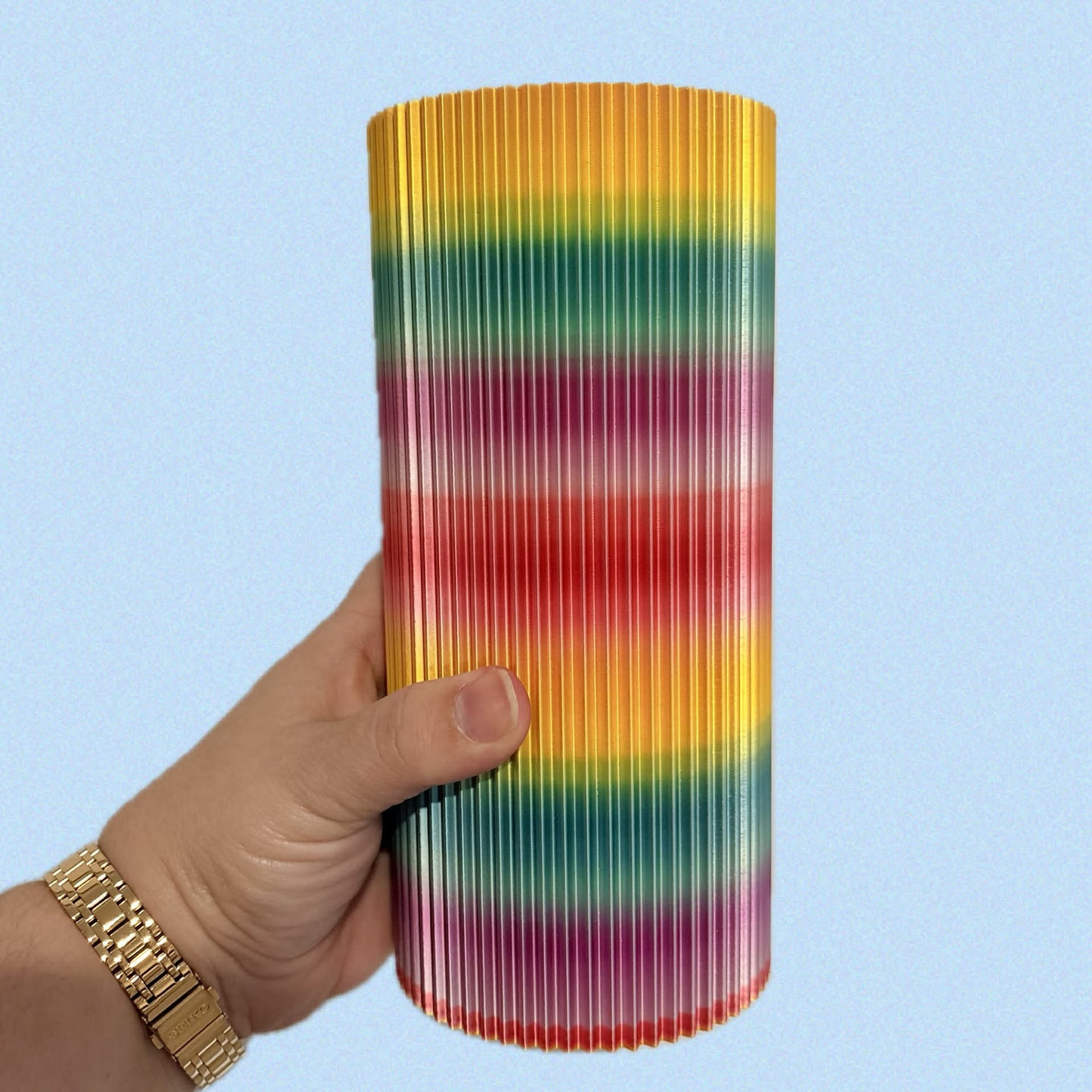 DWAYNSKI.3D - "Mapee" Vase - Rainbow