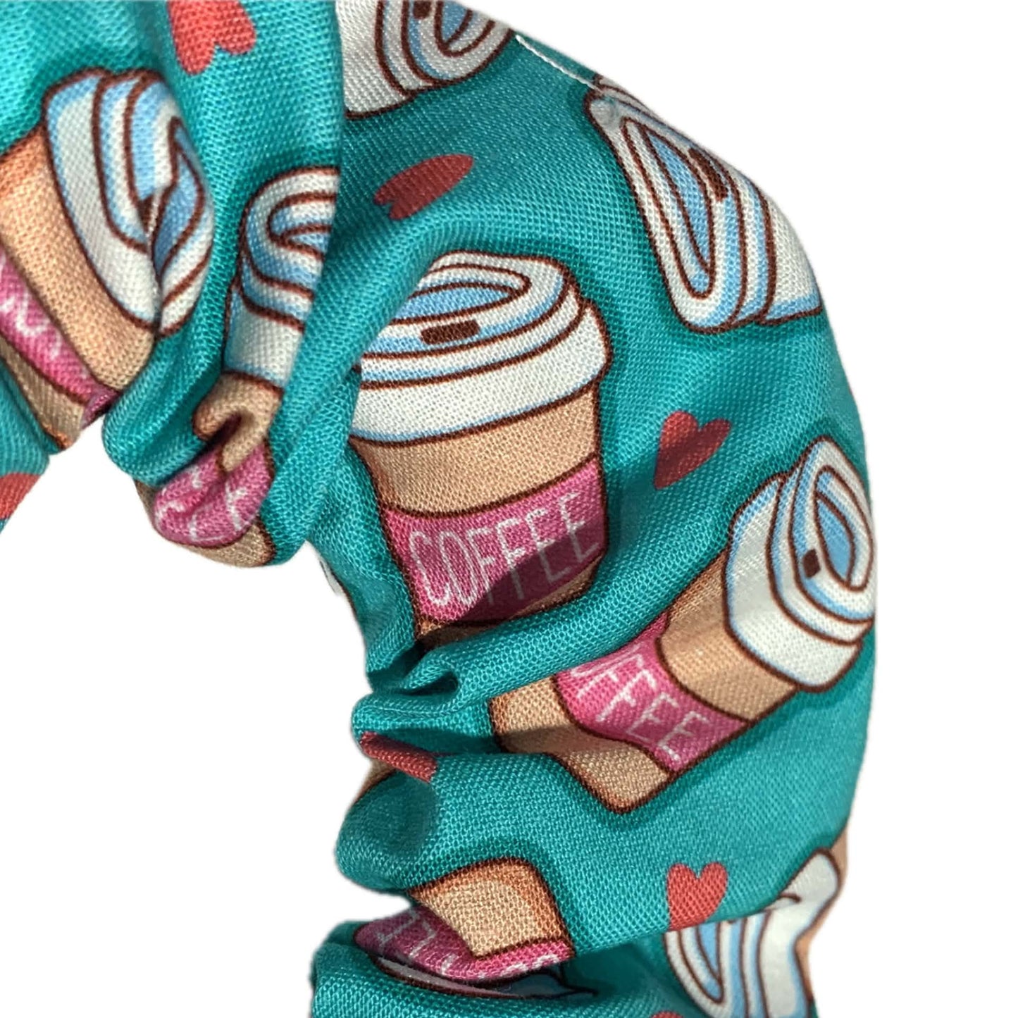 MUMMA WHOOPEE - JUMBO "COFFEE LOVER" SCRUNCHIES