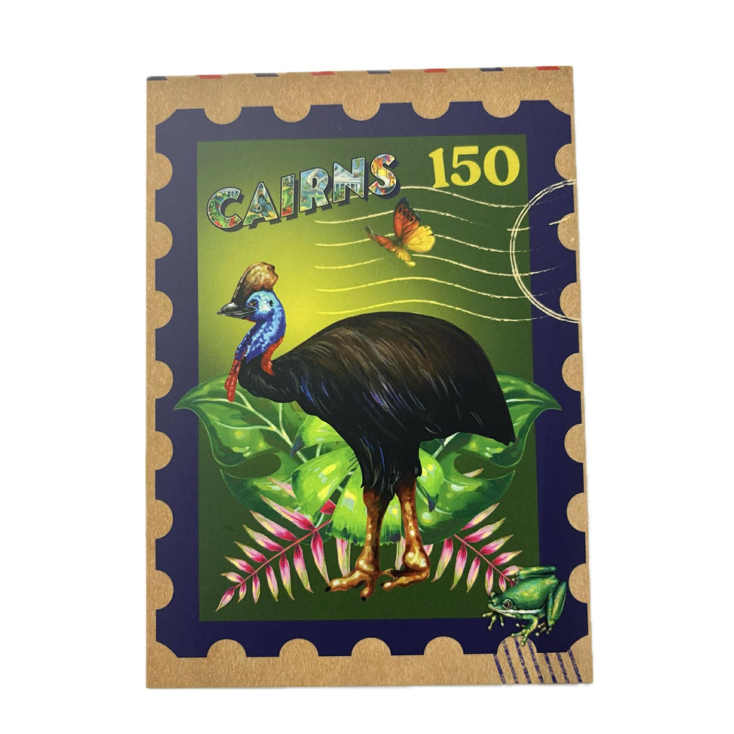 HAYLEY GILLESPIE - "CAIRNS CASSOWARY" POSTCARD