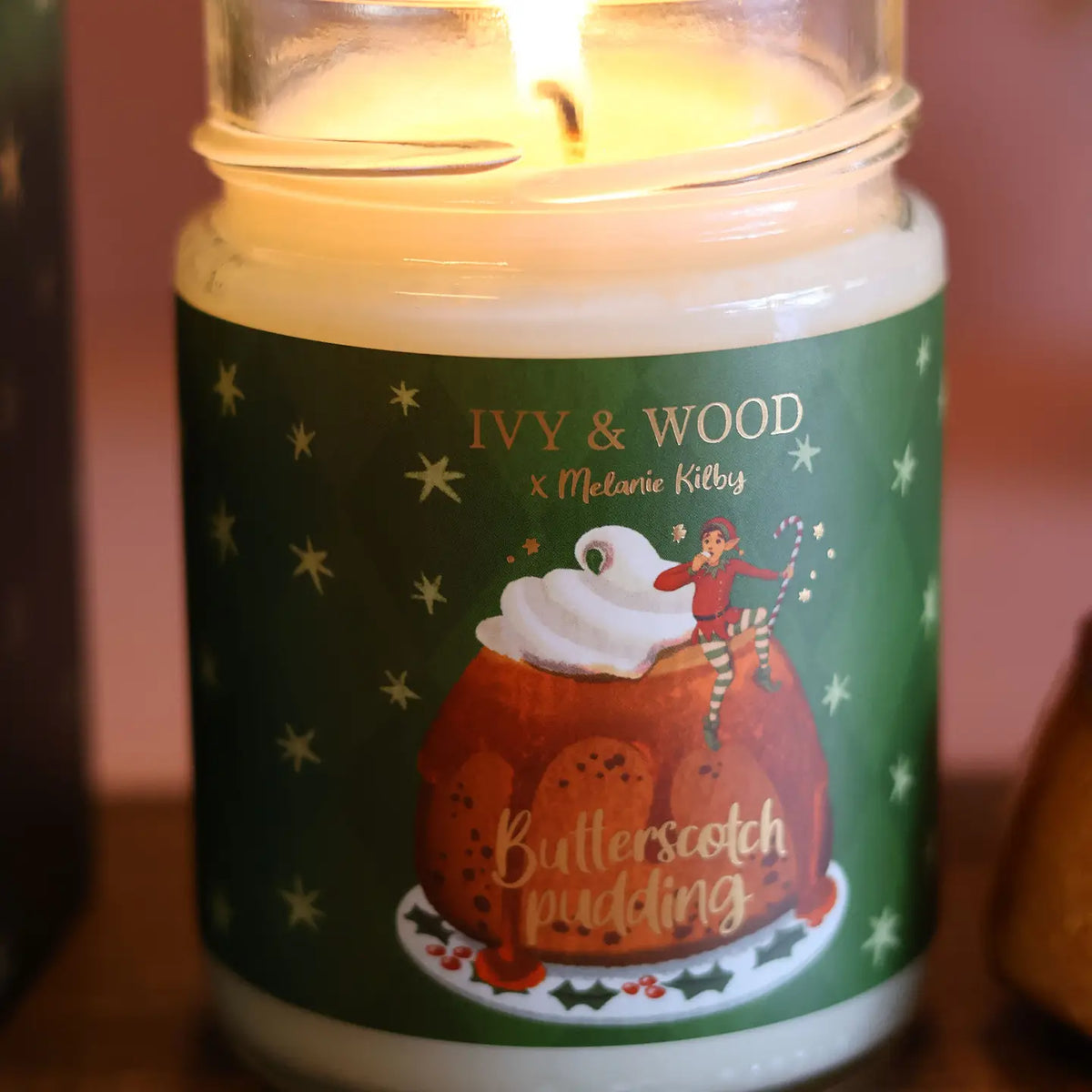 IVY & WOOD - "Butterscotch Pudding"-Limited Edition Christmas Candle