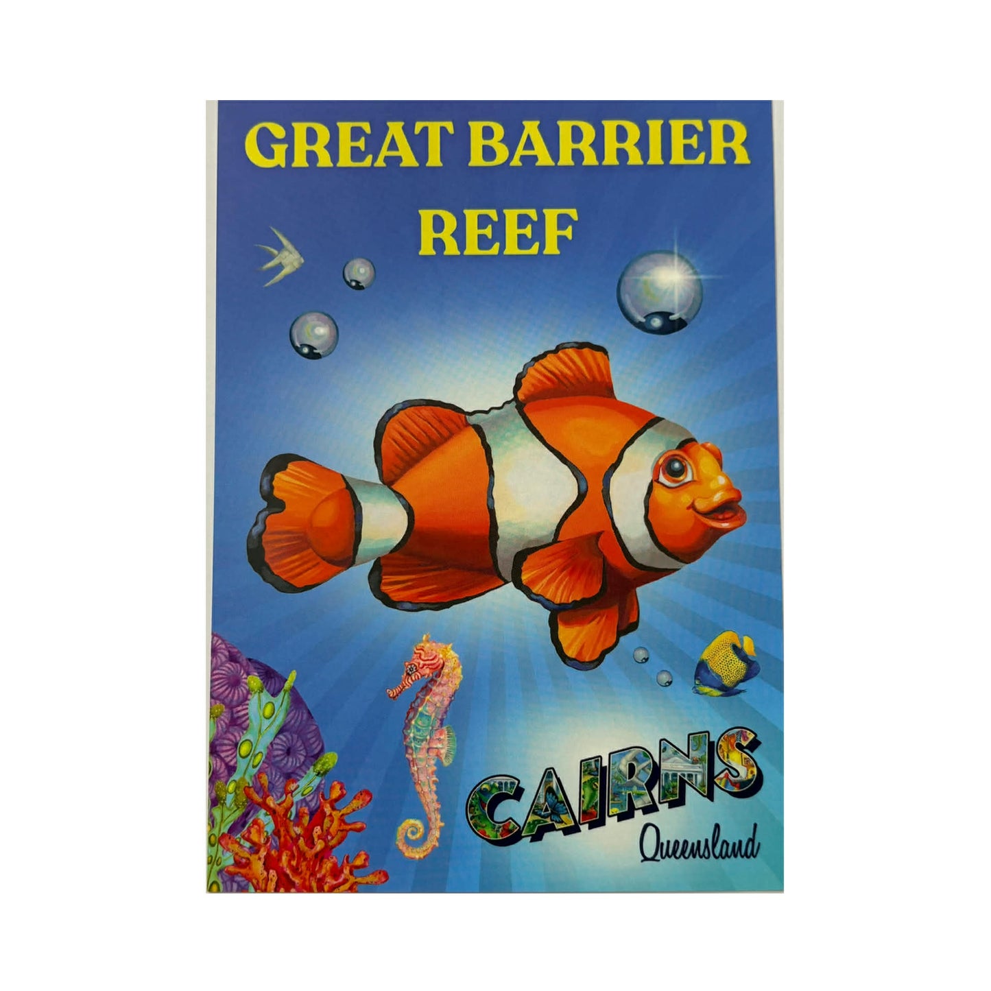 HAYLEY GILLESPIE - "GBR CLOWNFISH" POSTCARD