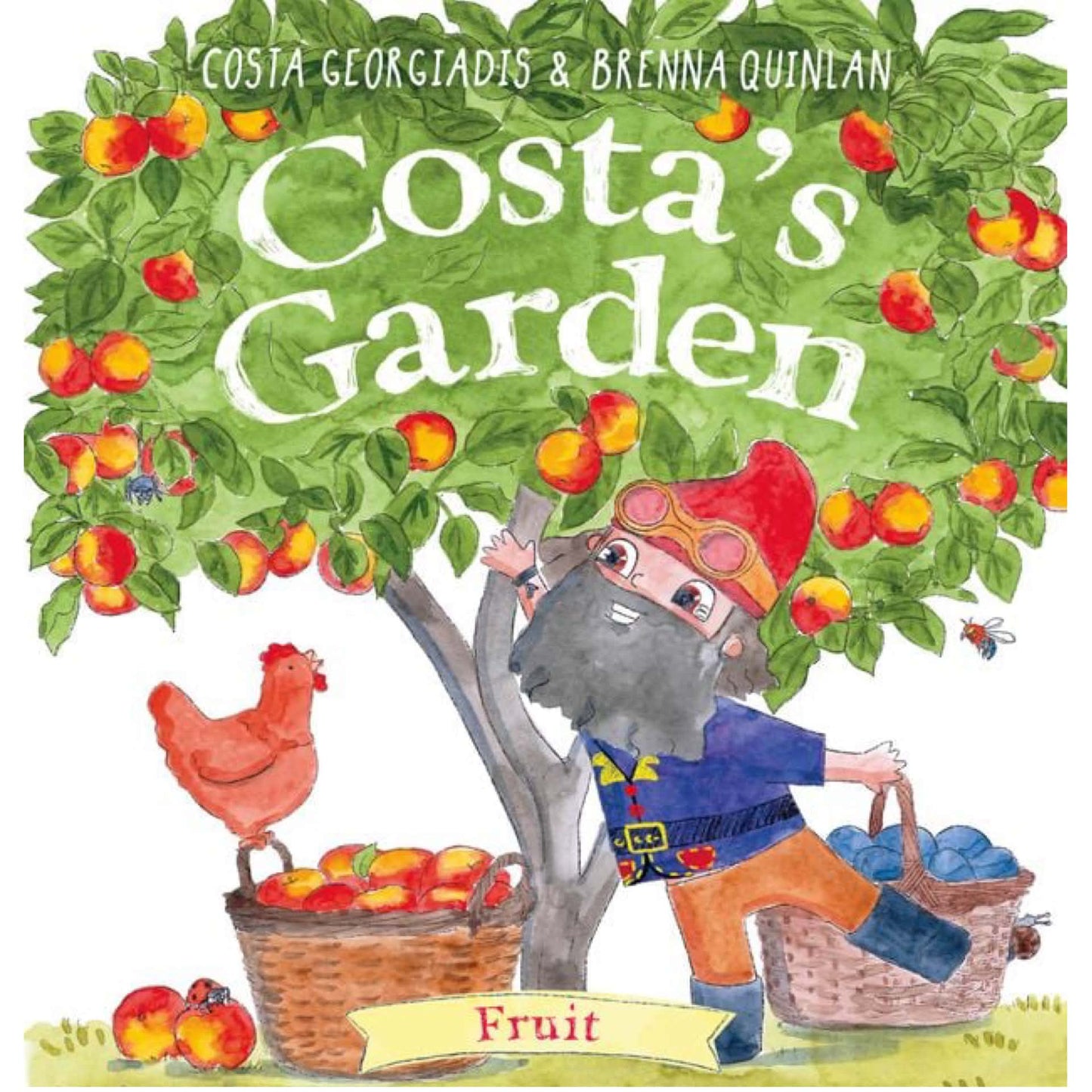 BOOKS & CO- COSTA'S GARDEN; FRUIT - Costa Georgiadis