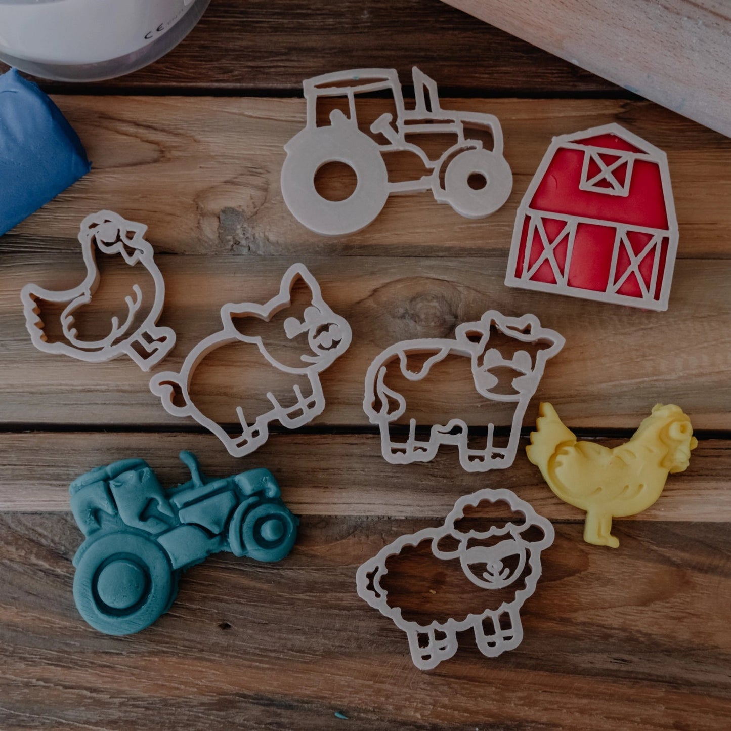 KINFOLK PANTRY- Farm Cutter Set - Eco Playdough/Cookie Tools