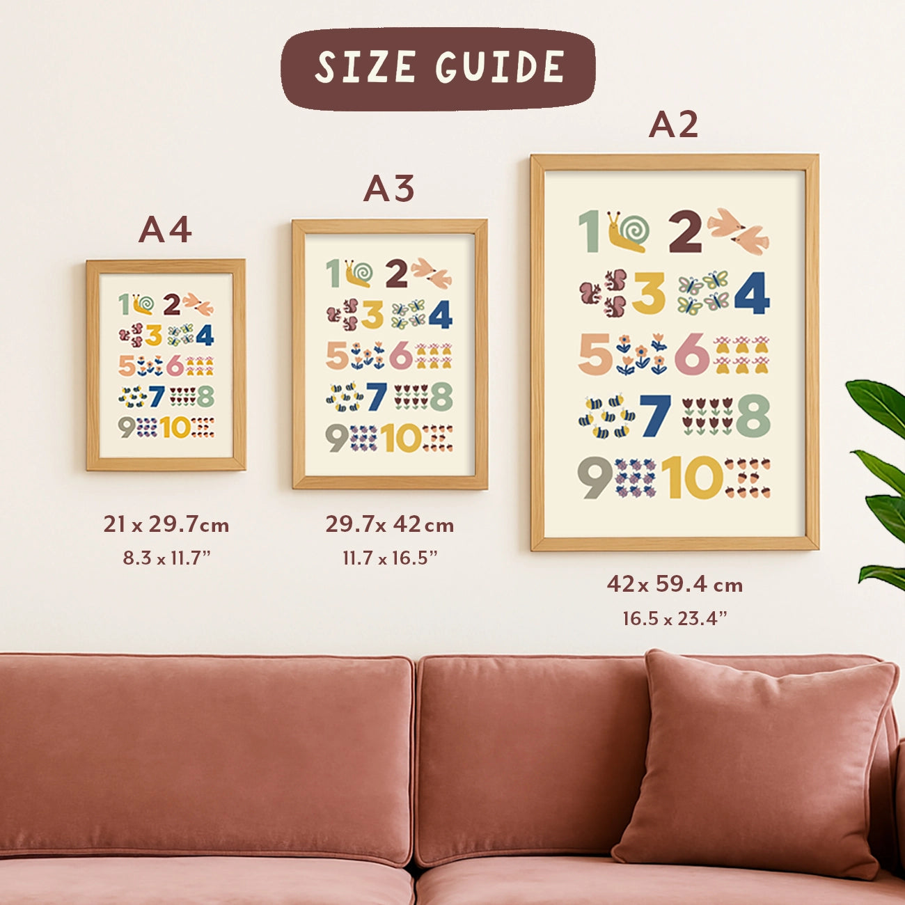 LAUREN SISSONS STUDIO- Colours Underwater Print - A3 Educational Kid's Wall Art