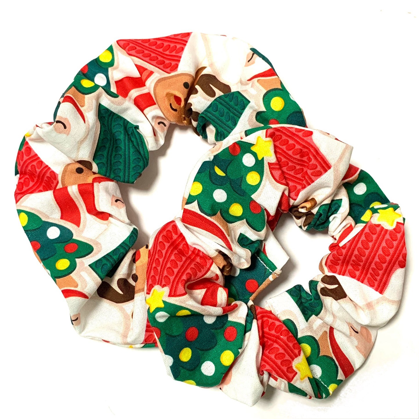 MUMMA WHOOPEE - Jumbo "Christmas Cookies”" Christmas Scrunchies