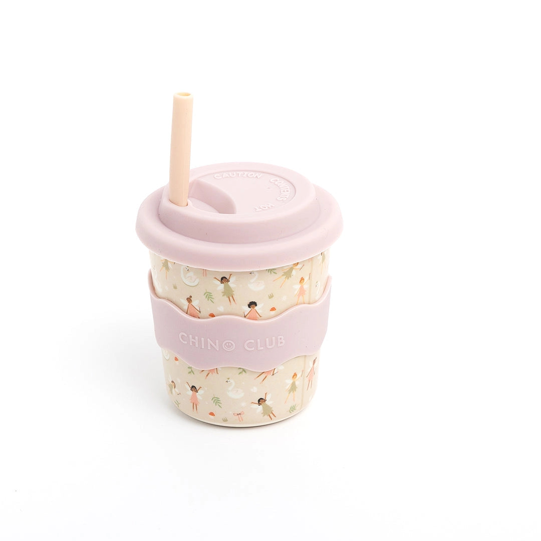 CHINO CLUB- Kids 8oz Reusable Cup- Fairies