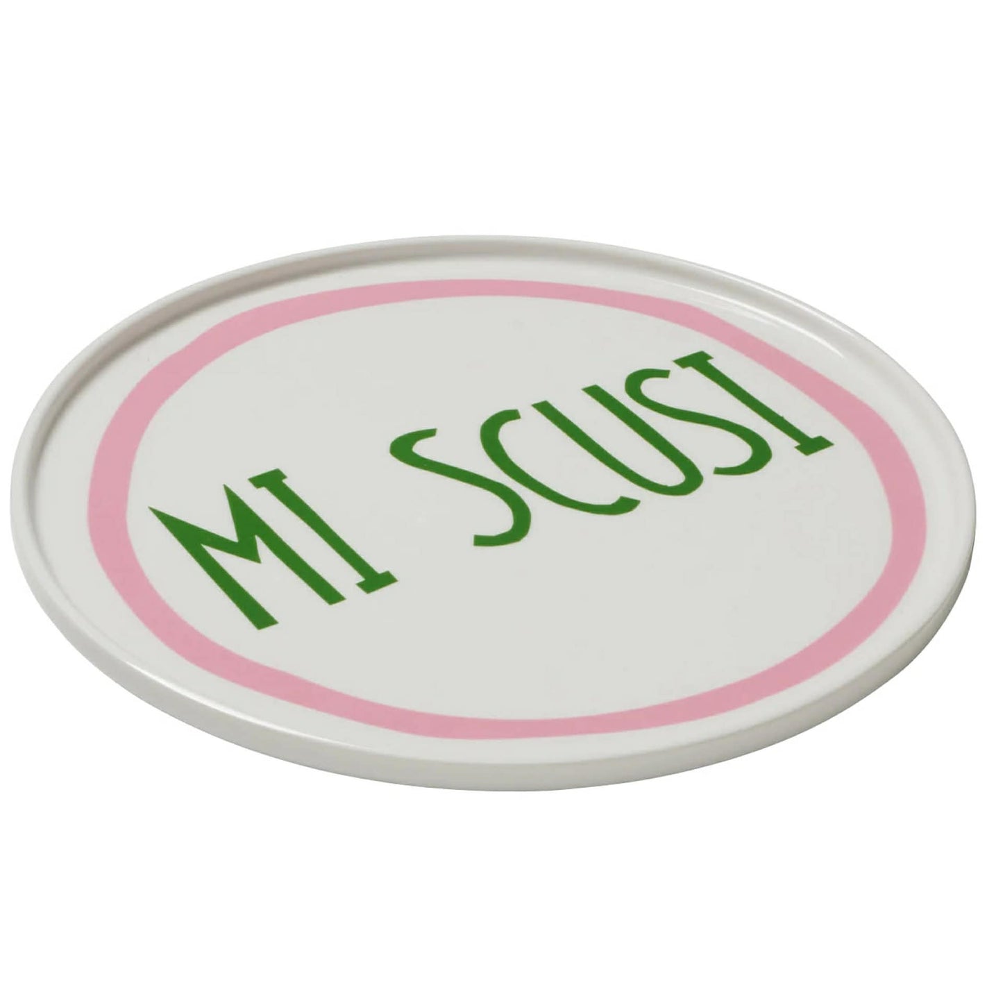 In The Roundhouse - "Mi Scusi" Plate