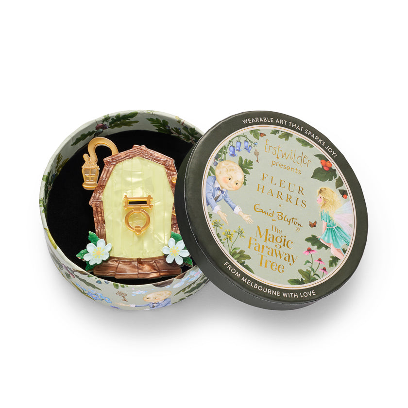 ERSTWILDER - "Silky's Door" Brooch - Fleur Harris x Enid Blyton - THE MAGIC FARAWAY TREE