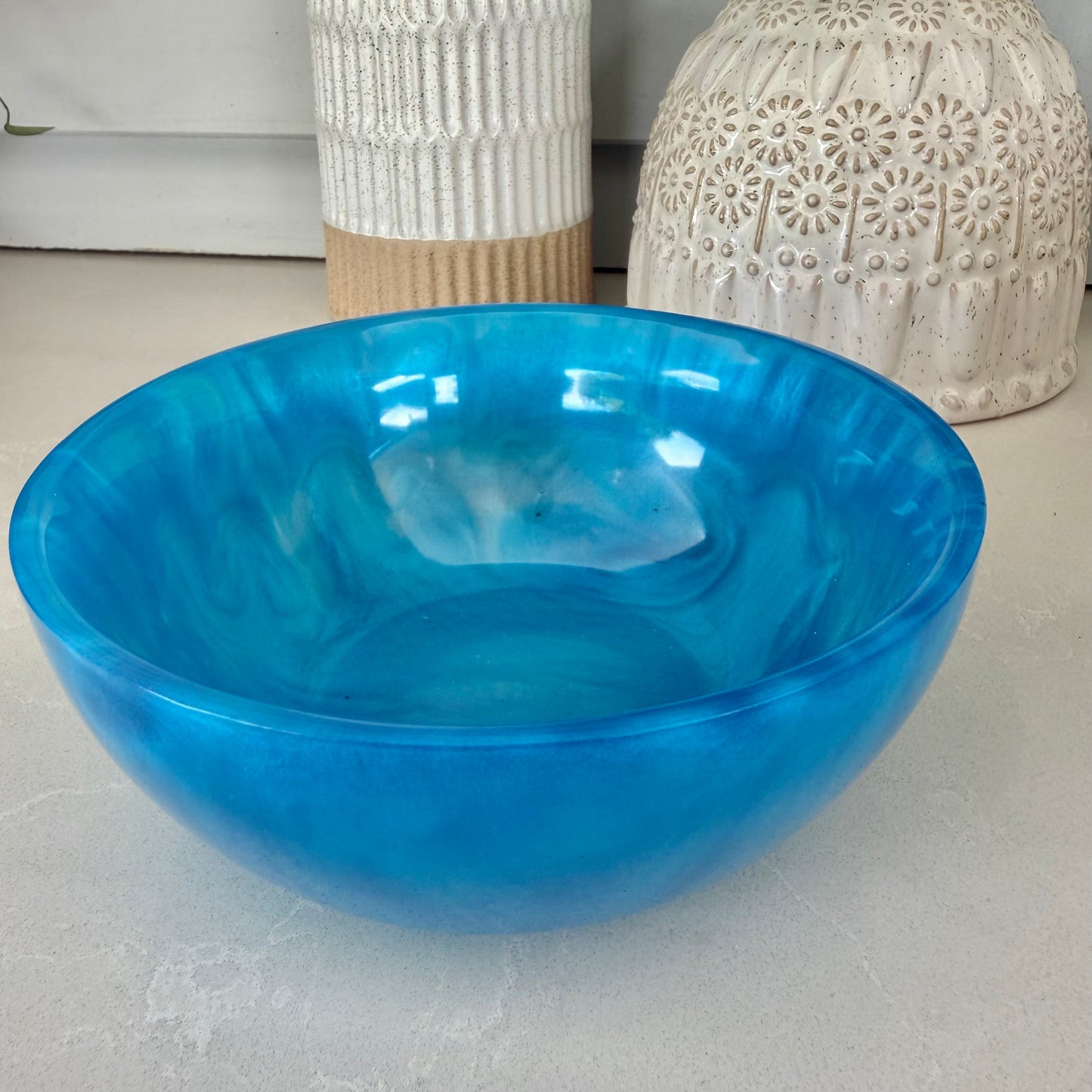 BRENDA STONE ART - Medium Resin Bowl Shallow 2
