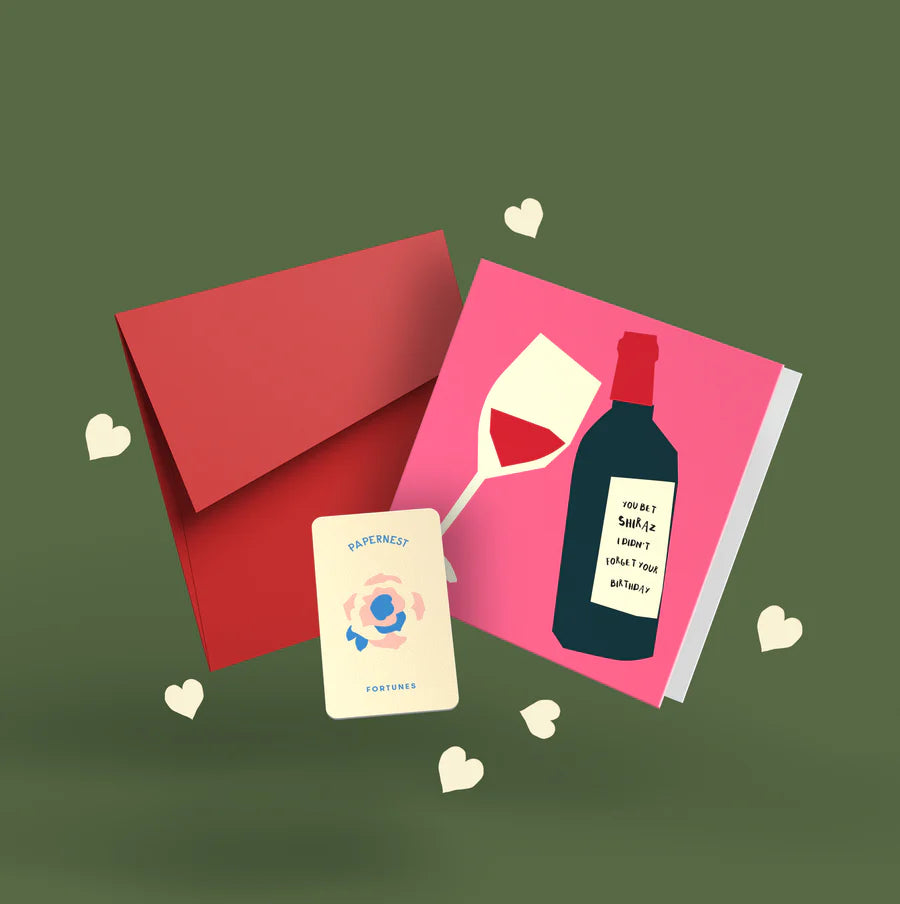 PAPERNEST - You Bet Shiraz I Didn’t Forget Your Birthday Card