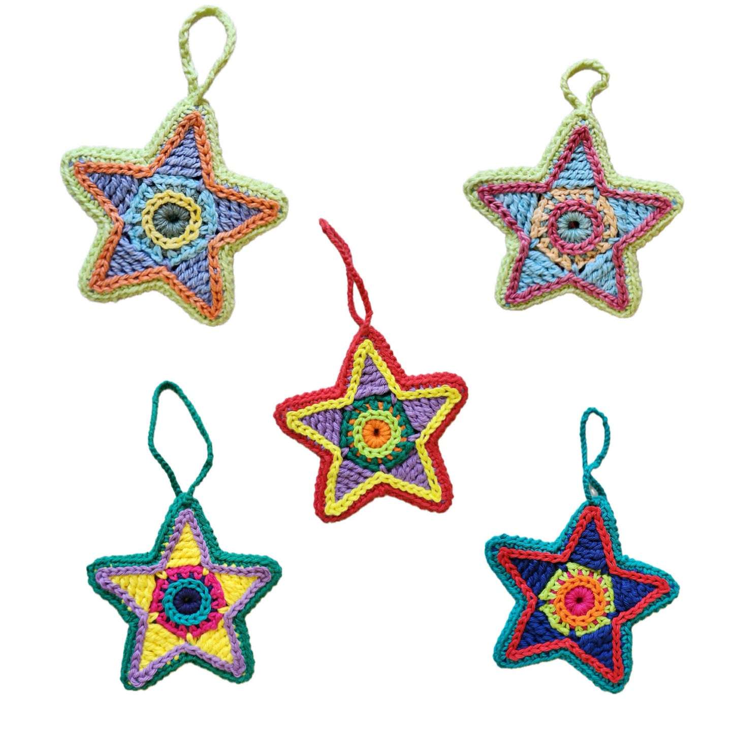 FIBRESCAPE - Colourful Christmas Star 1