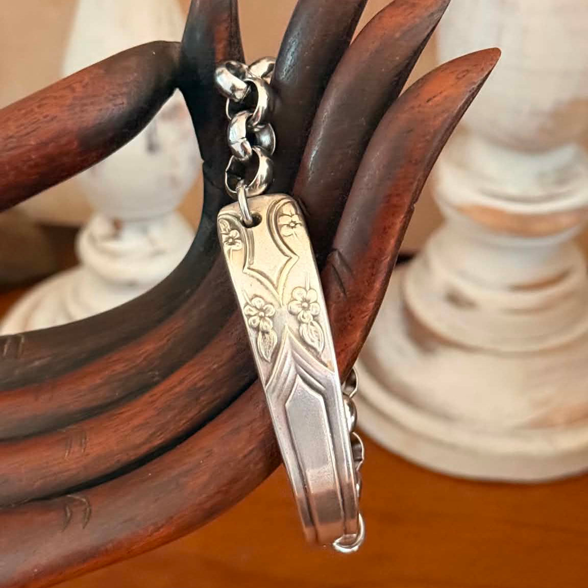 MOLLY MADE- 'Gretel" Spoon Handle Adjustable Chain Bracelet