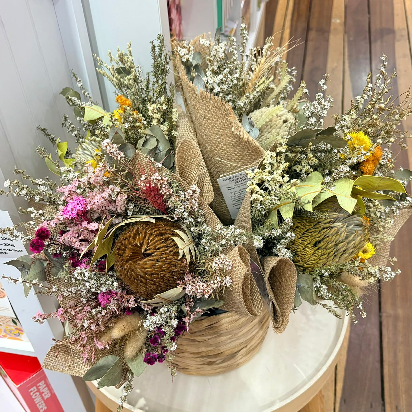 BEAUTIFUL POSY - Preserved Flower Posies Pinks