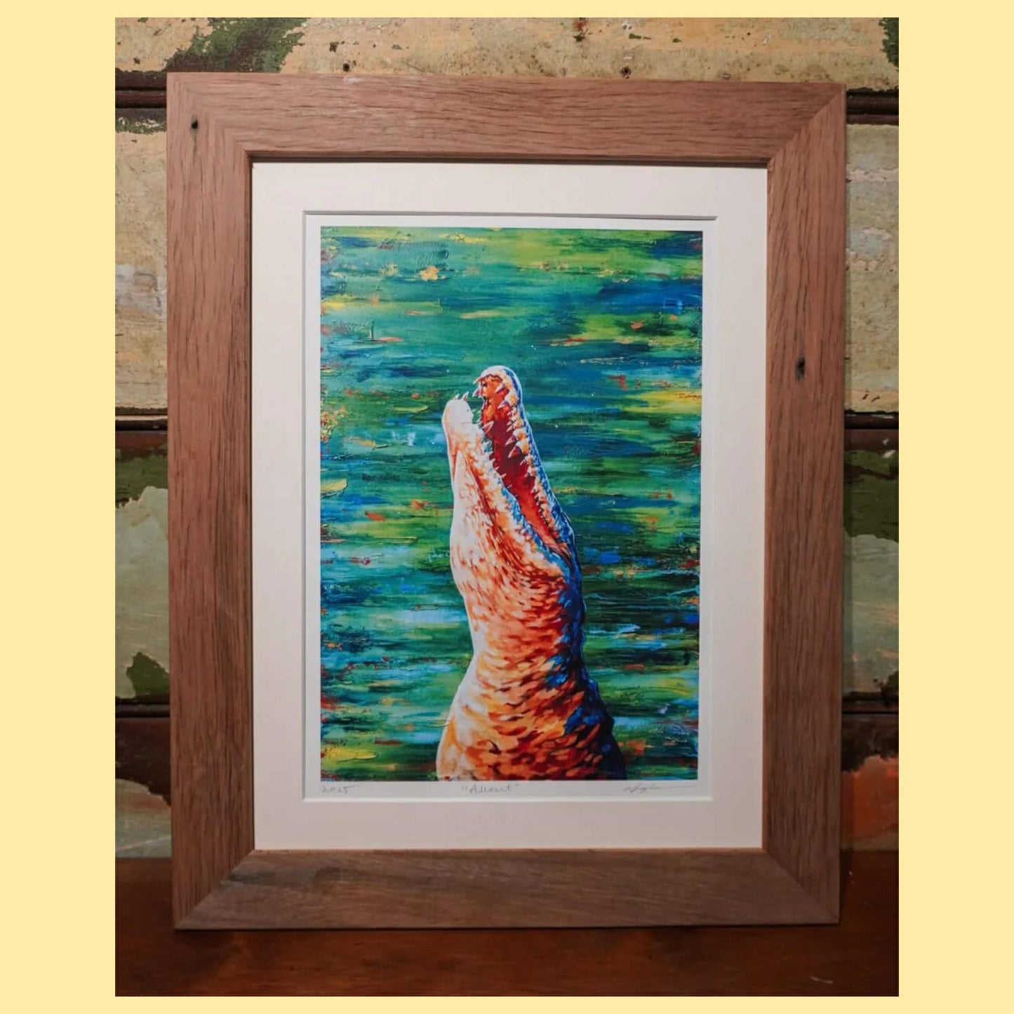 AKASHA MEAD ART - "Ascent" A4 Fine Art Print