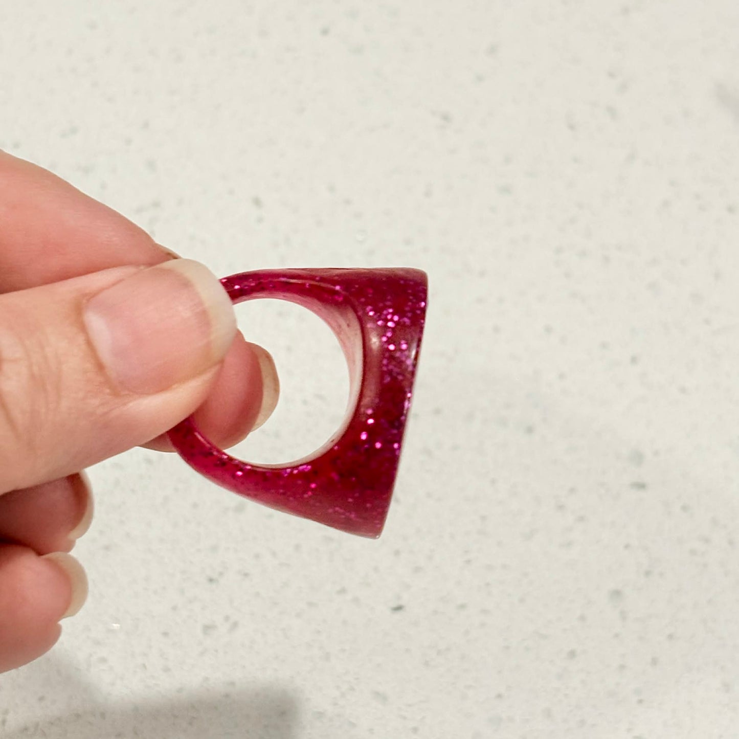 RAY BY DESIGN - Resin Ring Rink Flat Round