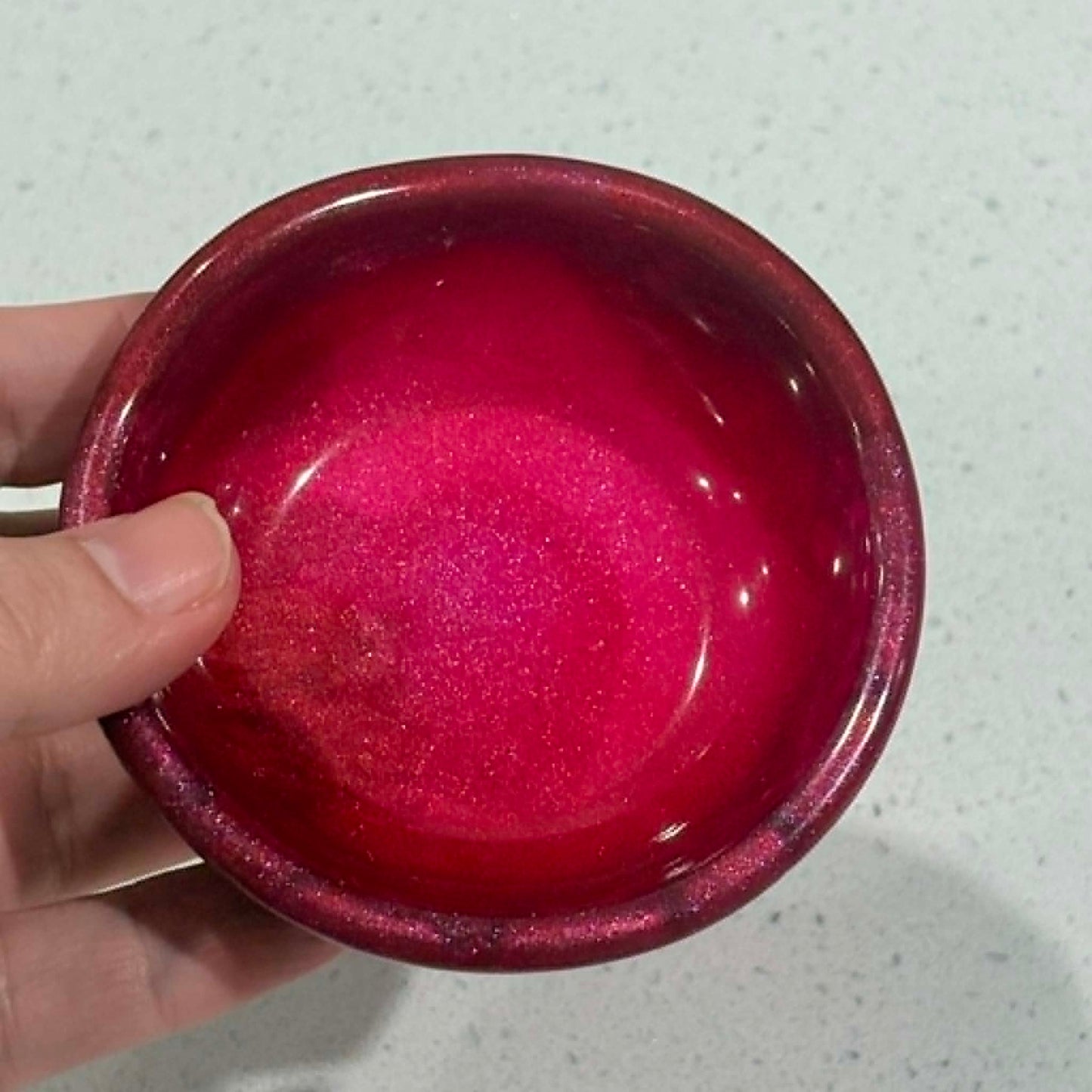 BRENDA STONE ART - Mini Scallop Resin Bowl 5