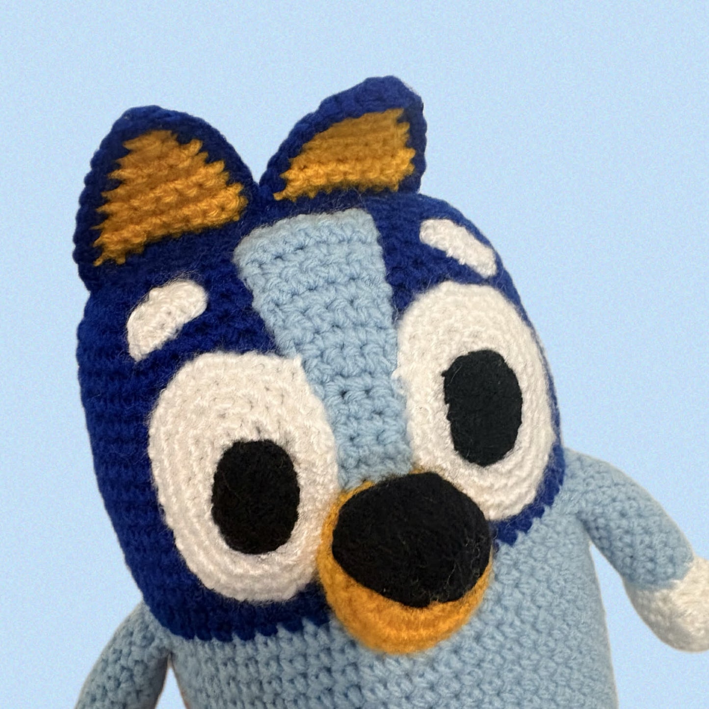 HOOKED BY JEN- BLUE DOG