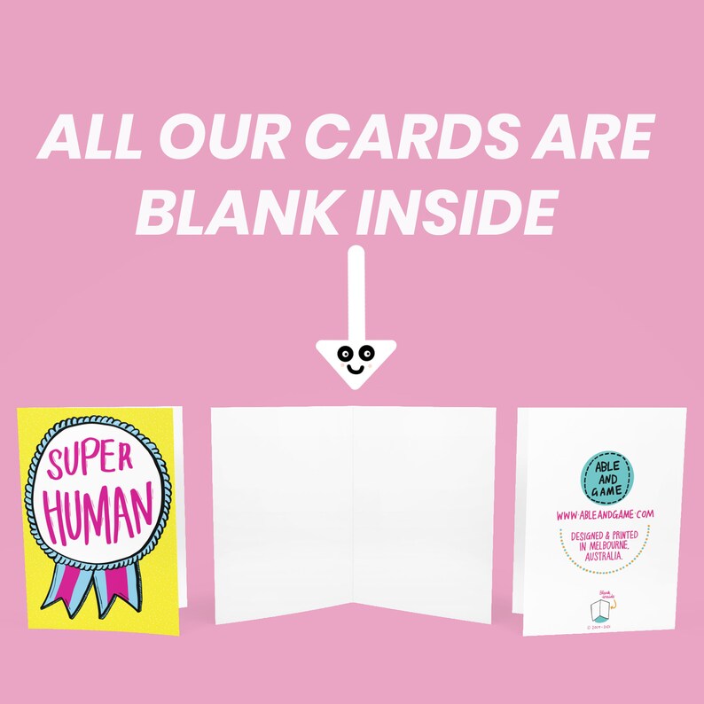 ABLE & GAME- CTRL C CTRL V Dad- Blank Greeting Cards