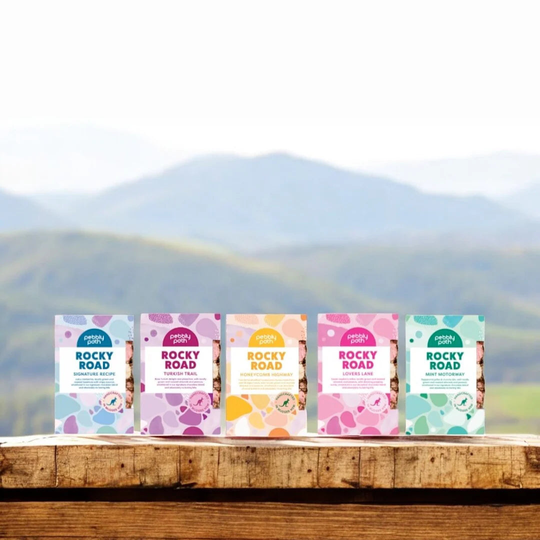 PEBBLY PATH- Rocky Road Bars - Turkish Trail Flavour- 100G
