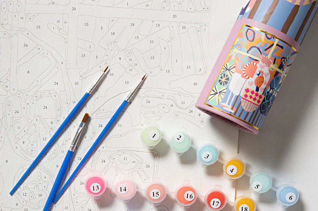 How hard are the Journey of Something Paint by Numbers kits?