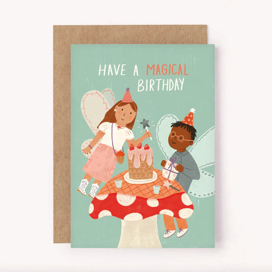 LAUREN SISSON STUDIO- "Have a Magical Birthday" - Blank Greeting Card