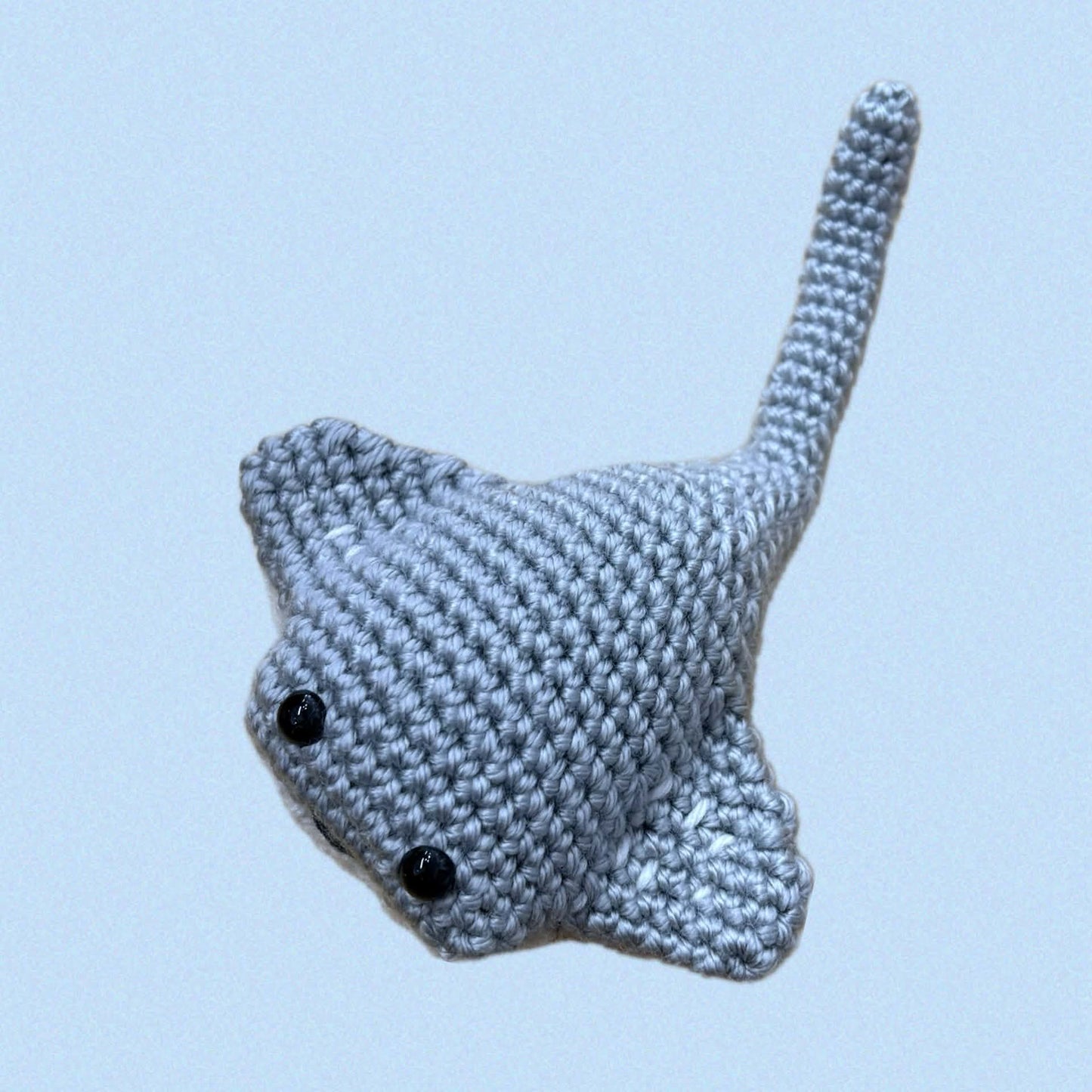 BEAKNITS- CROCHETED RAYS - light grey