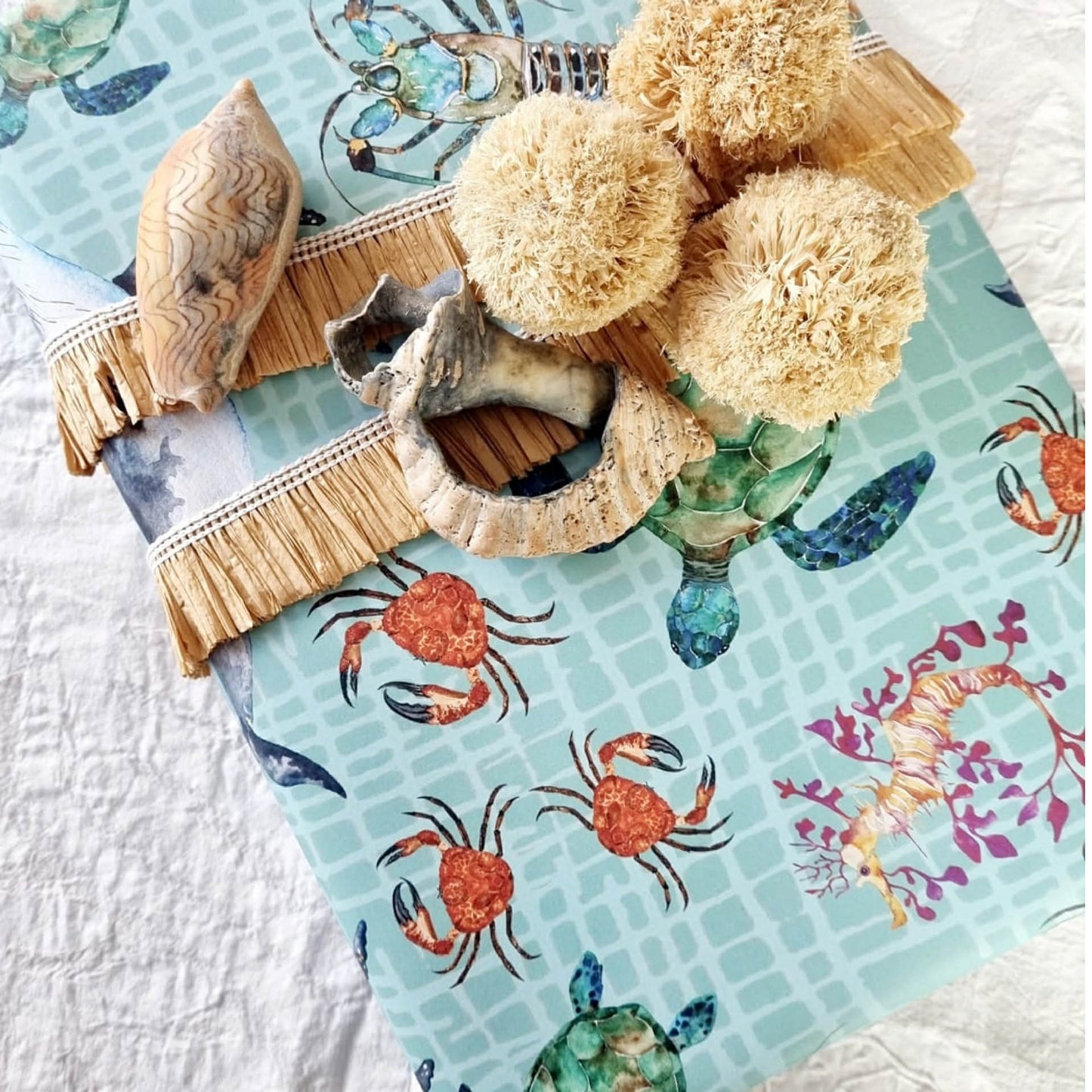 BOSA ART CO - "SEA LIFE"- Wrapping Paper