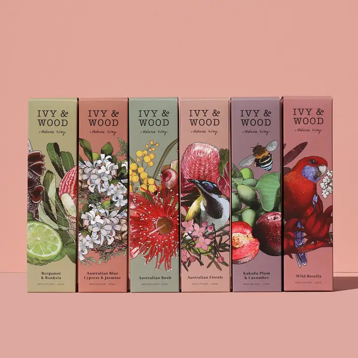 IVY & WOOD - Australian Bush Reed Diffuser - 'Australiana' Collection