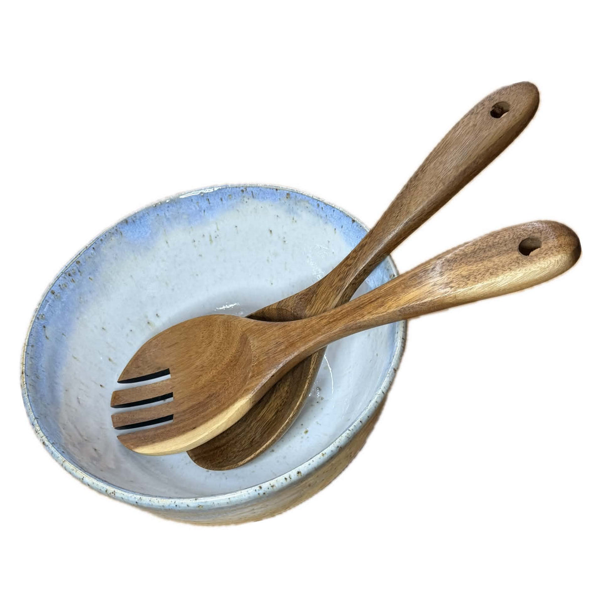 EARTH BY HAND- Salad Bowl - Wheel Thrown