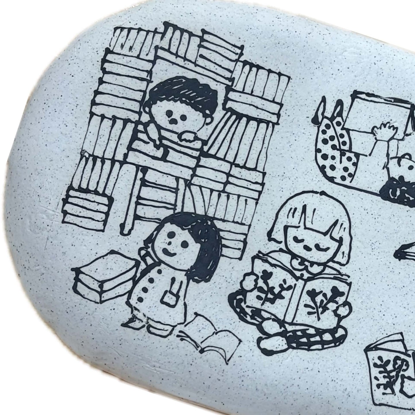 BELOVED POTTERY - Drawing Plate - Travelling Book Shop