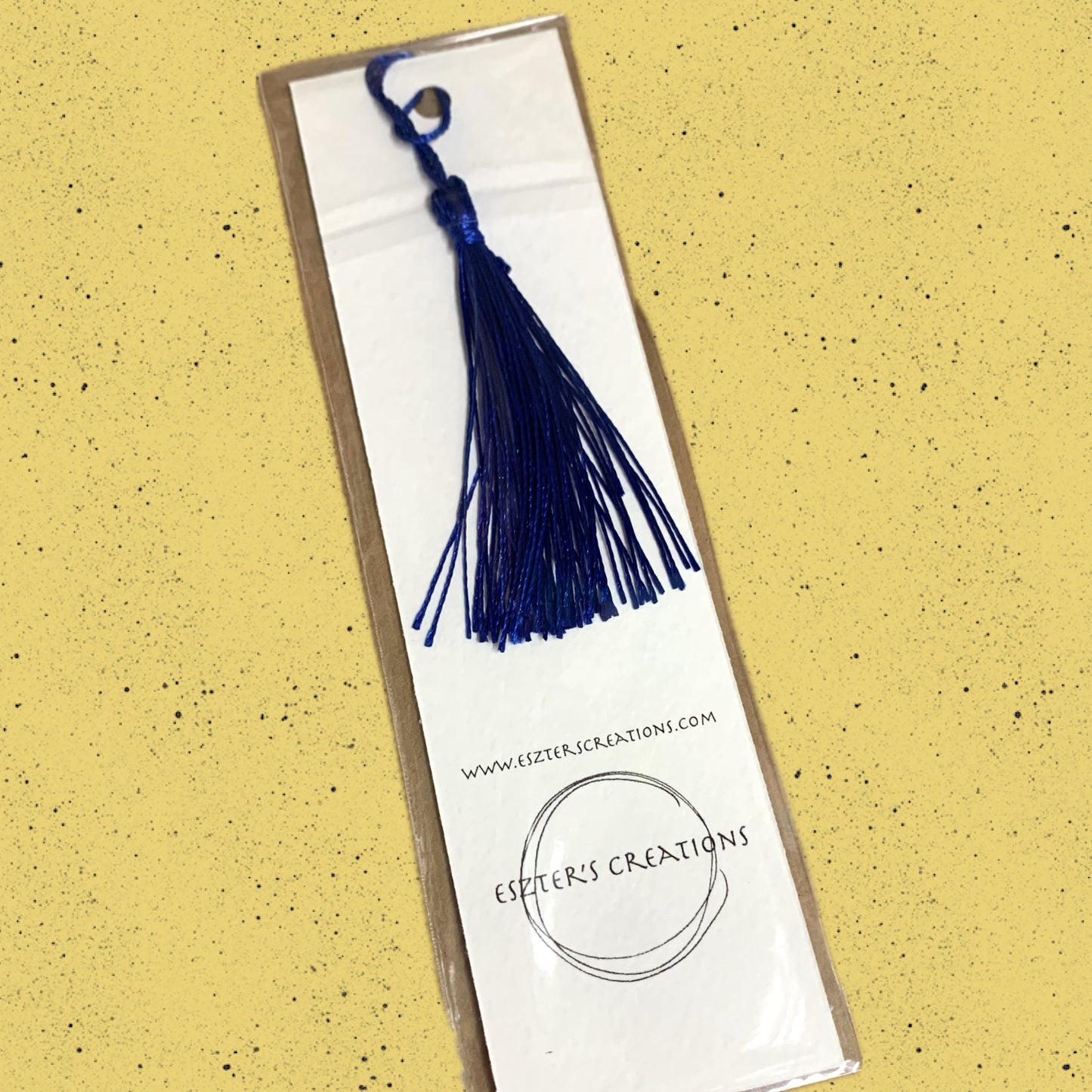 ESZTER'S CREATIONS- "Cassowary" Bookmark- Textured Paper