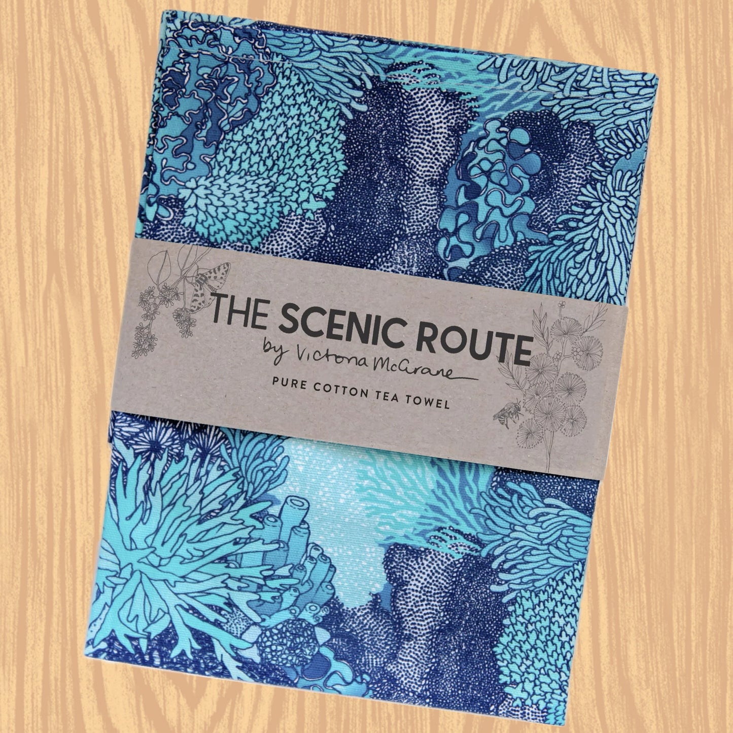 THE SCENIC ROUTE - "NATURAL WONDER"- Cotton Art Tea Towel