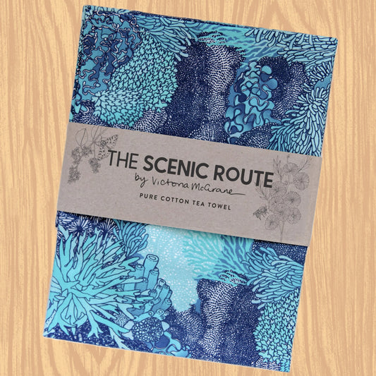 THE SCENIC ROUTE - "NATURAL WONDER"- Cotton Art Tea Towel