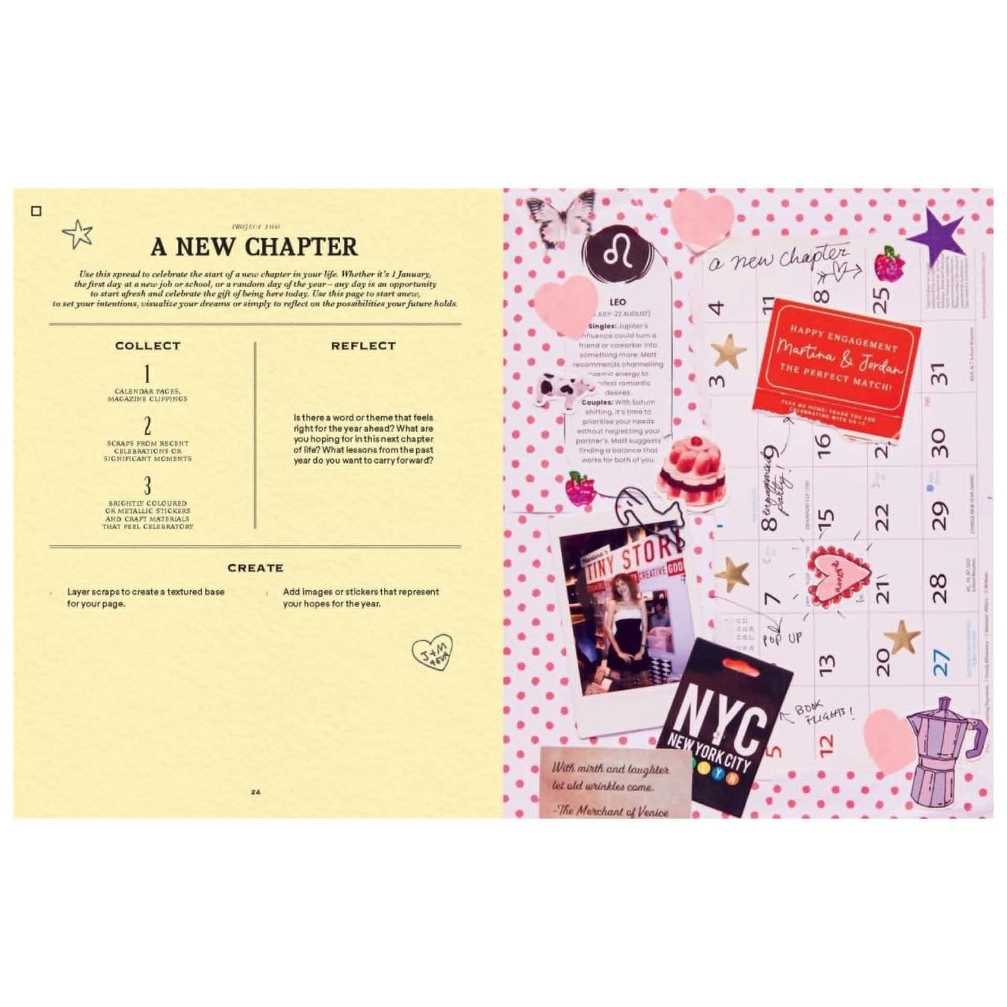 BOOKS & CO - YEAR OF JUNK JOURNALING - Martina Calvi