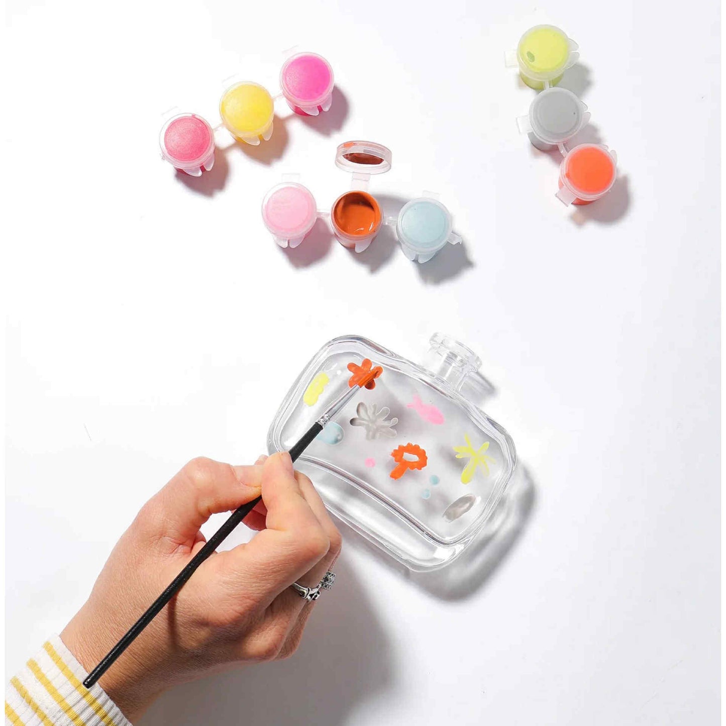 JOURNEY OF SOMETHING- PAINT YOUR OWN GLASS VASES KIT
