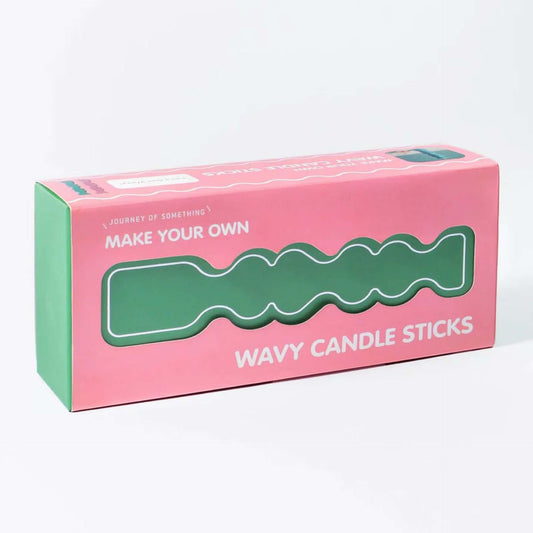 JOURNEY OF SOMETHING - Candle Making Kit - Make Your Own Wavy Candle sticks