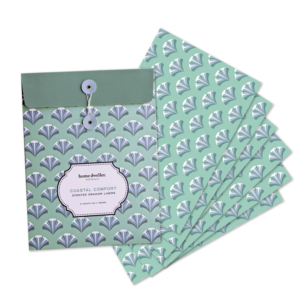 HOME DWELLER - Scented Drawer Liners - Coastal Comfort