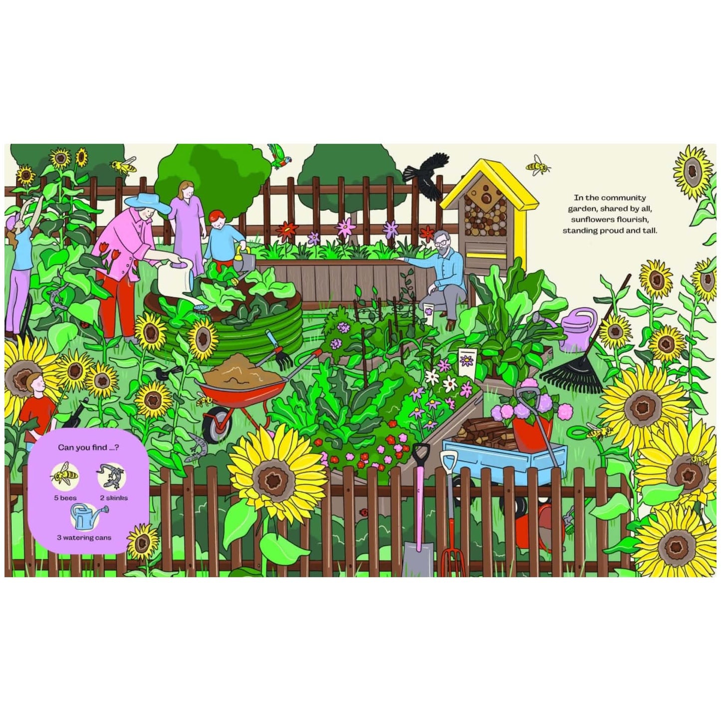 BOOKS & CO- BIRDS, BLOOMS & BUGS - By Megan McKean