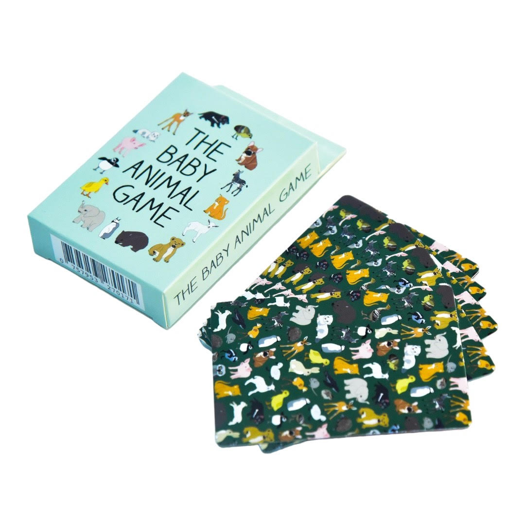RED PARKA - BABY ANIMAL MEMORY GAME - CARD GAME