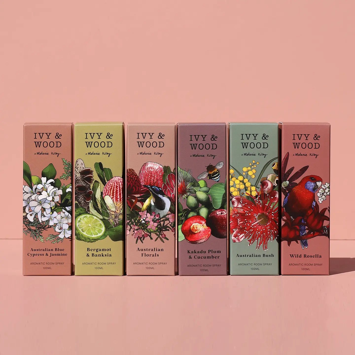 IVY & WOOD - Australian Florals Room Spray - 'Australiana' Collection