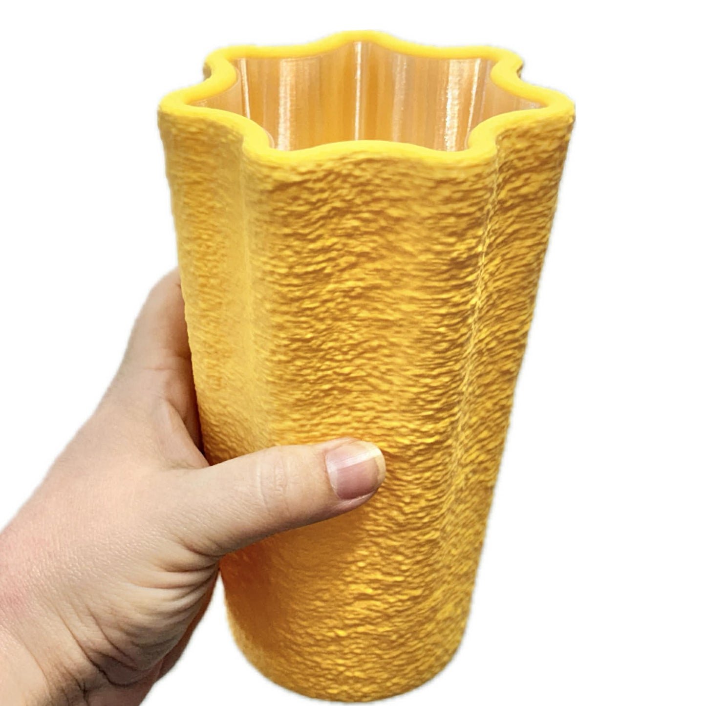 DWAYNSKI.3D - Claytis Vase - Yellow