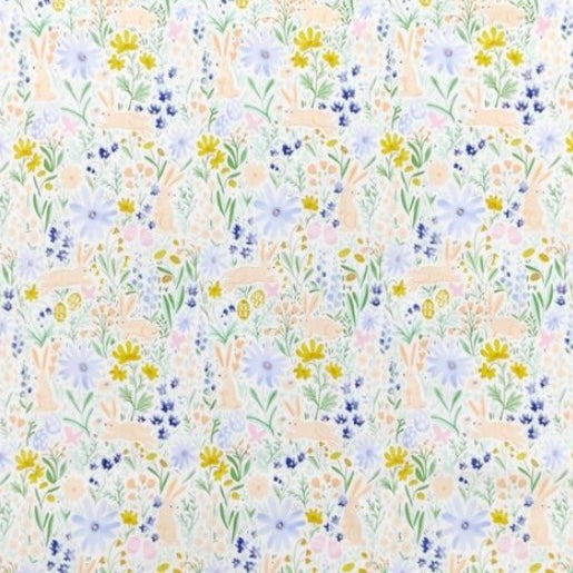 THIS BIRD HAS FLOWN -  Bunny Meadow- SMALL SCRUNCHIE HEADBANDS