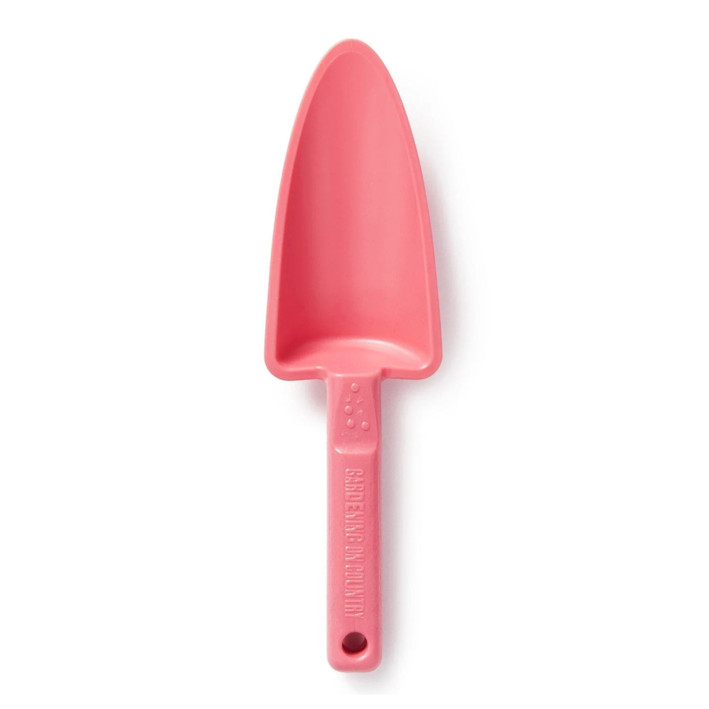 GARDENING ON COUNTRY - Joey Kids Trowel Kakadu Green – Recycled Plastic Kids Garden & Beach Trowel