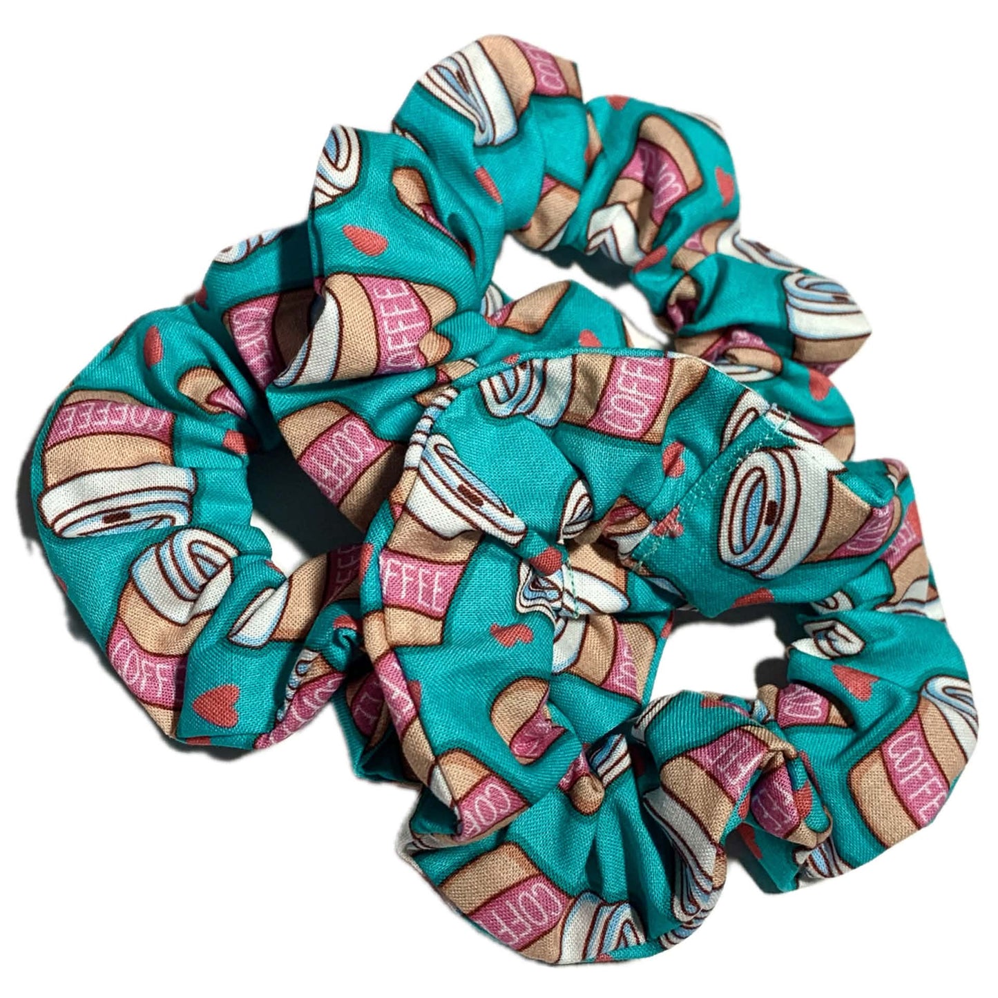 MUMMA WHOOPEE - "COFFEE LOVER" REGULAR SCRUNCHIES