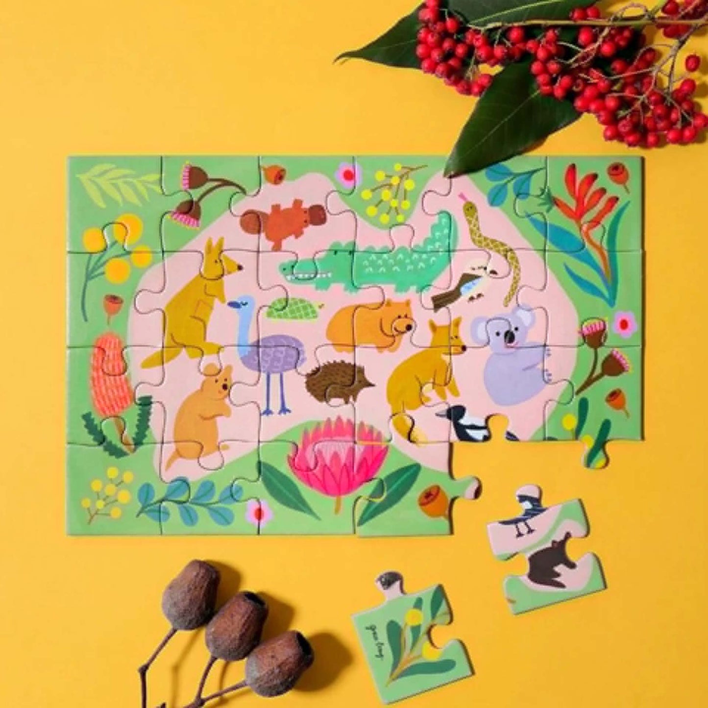 JOURNEY OF SOMETHING - 24 PIECE KIDS PUZZLE - Animal Carnival (Copy)